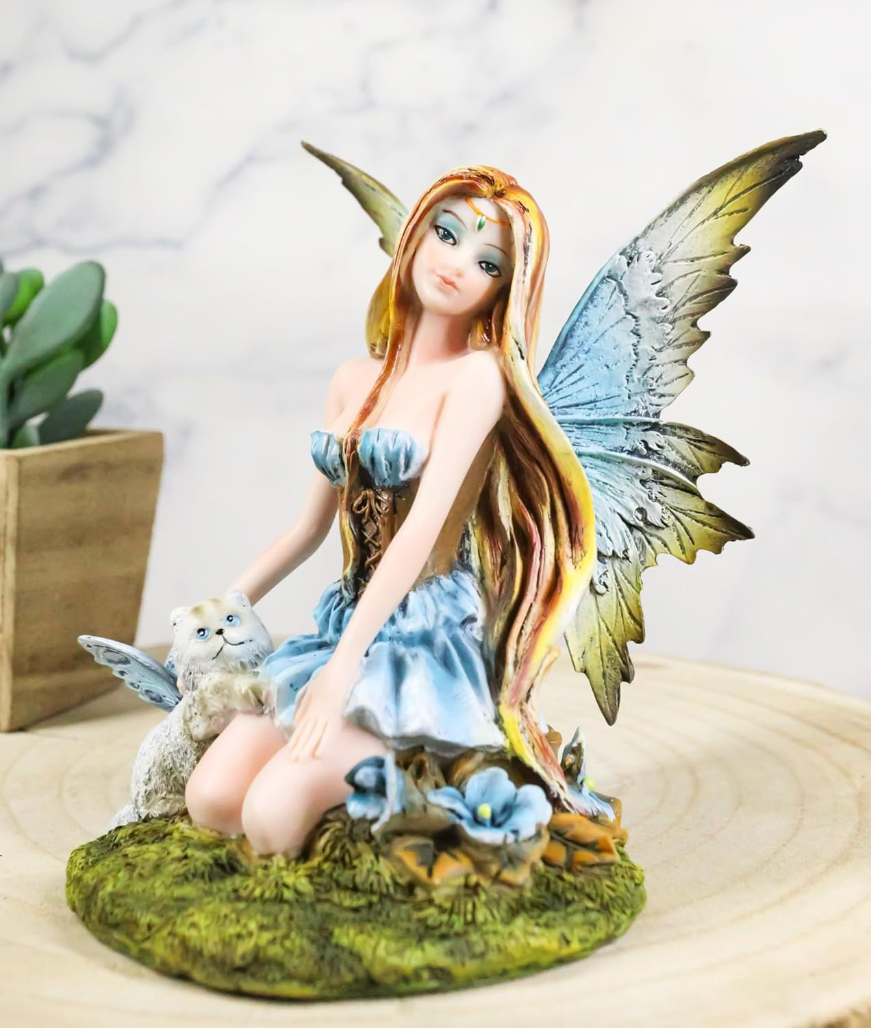 Trinx Celestial Nova Starlight Tribal Fairy FAE With Pixie Cat